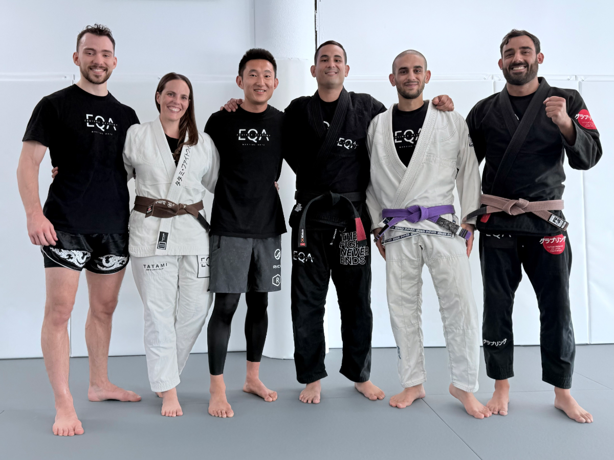 Equinox Academy's Muay Thai, Brazilian Jiu Jitsu coaches for both adults' and kids' martial arts classes